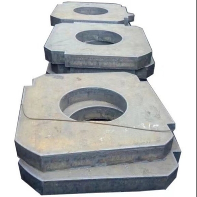 Logam Kustom GB Tebal Astm Carbon Steel Plate Memotong Api CNC Otomatis