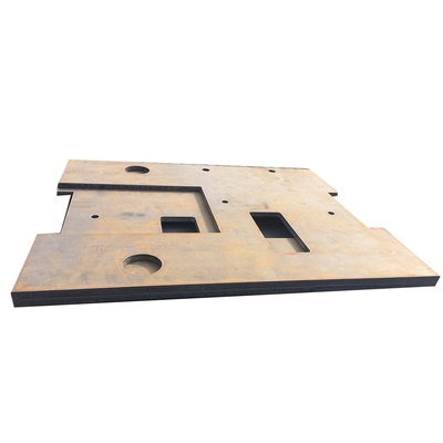 OEM Kustom Presisi Tinggi Pelat Dasar Logam Datar Memotong CNC Flame Q235B