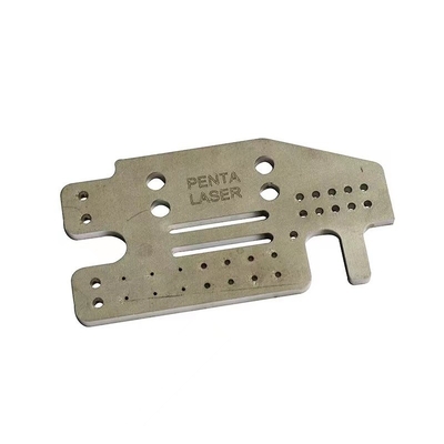 8mm Presisi Aluminium CNC pemotongan laser lembaran Bagian-bagian Mesin Pengolahan Logam