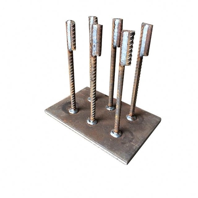 Bagian Tertanam TUV 220mm Di Pelat Baja Karbon Beton OEM