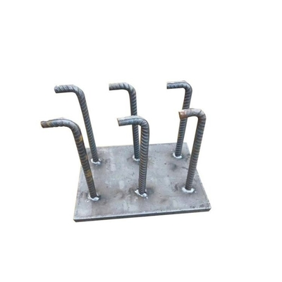 200mm Hot Dip Embedded Parts Di Beton Pra Beton Bagian Baja Galvanis