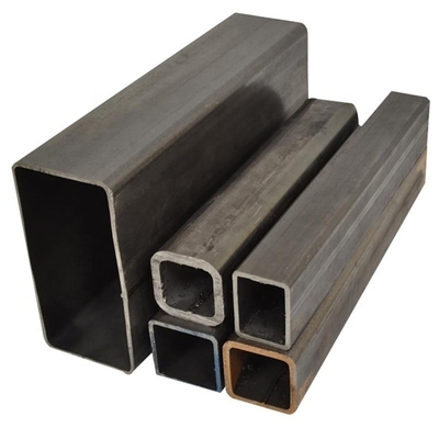 A333 12mm SS persegi panjang Hollow Bagian Hot Dip Galvanis lasan Kotak Tabung
