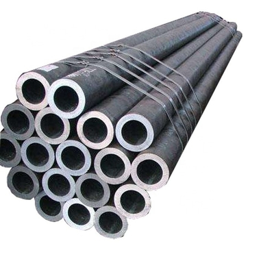 4000mm 16mm Round logam Tabung Pipe ST52 digulung panas Seamless Steel Hollow Rod