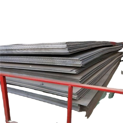 Pelat Baja Karbon Galvanis Hitam 1200mm Q235 Logam Hot Rolled MS Sheet