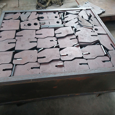 Layanan Pemotongan Laser Logam Karbon Rendah 20mm CNC Bagian Q235 Pemotongan Laser Baja Ringan