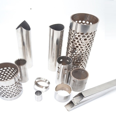 Lembaran Tembaga Galvanis Logam CNC Kotak Tabung Laser Pipe Pemotongan persegi panjang Service