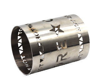 Lembaran Logam Baja Paduan CNC Tabung pemotongan laser 0.5mm 100mm Round Steel Tabung Pipe Service