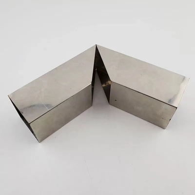 SS301 SS303 CNC Tabung pemotongan laser Steel Parts besi tahan karat Lembaran Logam Tabung Layanan