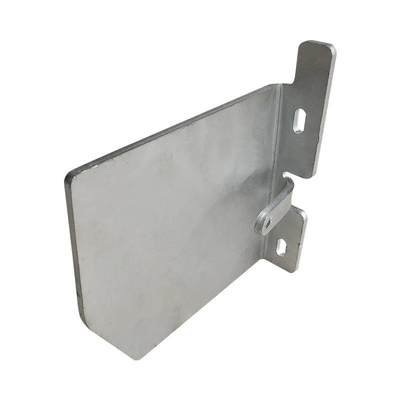 OEM Fabrikasi Lembaran Logam Bagian Mesin Pemotong CNC Bending Lembaran Logam Galvanis Datar