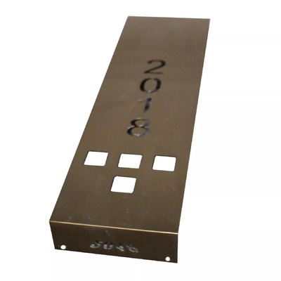 Anodizing Tembaga Dan Pelat Aluminium Bending Laser CNC Cut Bagian Pemrosesan Lembaran Logam