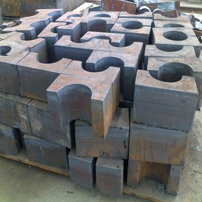 Logam 400mm CNC Flame Pemotongan Cold Rolled Steel Plate Untuk Potong Laser