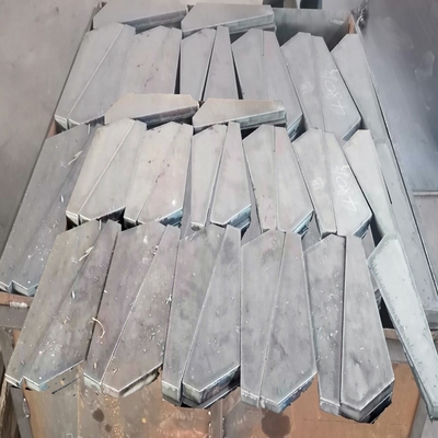 350mm Pencegahan Karat Pemotongan Logam CNC TUV Lembaran Baja Ringan Dipoles