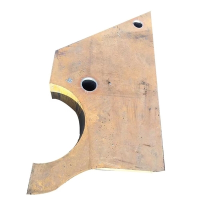 OEM Kustom Presisi Tinggi Pelat Dasar Logam Datar Memotong CNC Flame Q235B