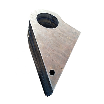 OEM Kustom Presisi Tinggi Pelat Dasar Logam Datar Memotong CNC Flame Q235B