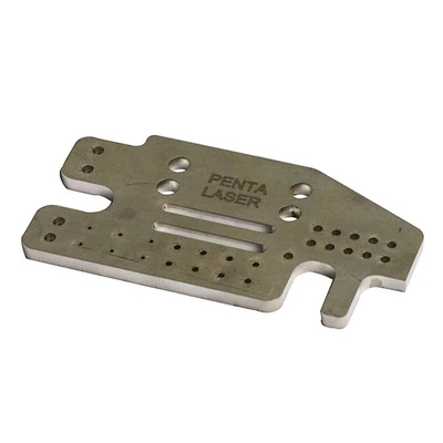 8mm Presisi Aluminium CNC pemotongan laser lembaran Bagian-bagian Mesin Pengolahan Logam