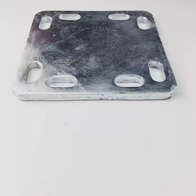 8mm Electroplating Embedded Steel Plate Beton Slab Arsitektur Lembaran Bagian Logam