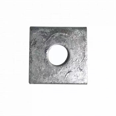 peledakan pasir 8mm Bagian Tertanam Di Plat Bagian Baja Karbon Beton OEM