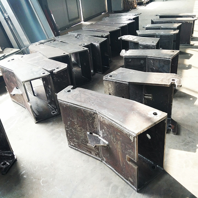 900mm Q355B Laser Cut Lembaran Logam Pengolahan Bagian Pengelasan Logam SPCC