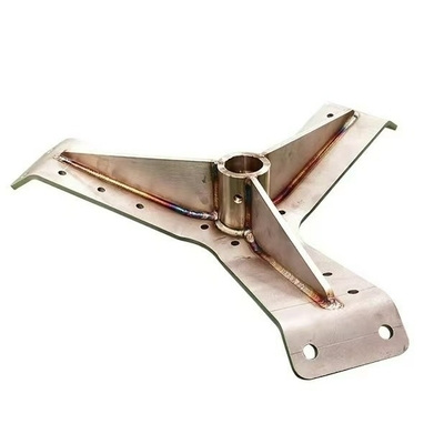 400mm Aluminium kebiasaan logam pengelasan pemotongan laser Dan Bending Services RoHS