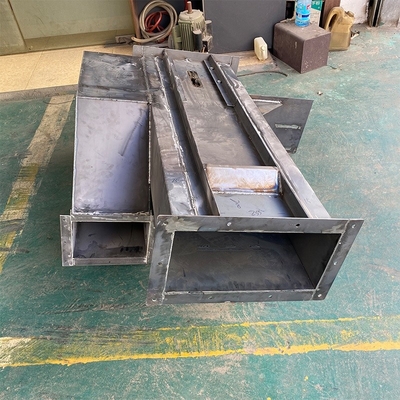 Q235B Q355B Heavy Duty lasan logam Building Structures Suku Cadang Layanan Peralatan Besar OEM