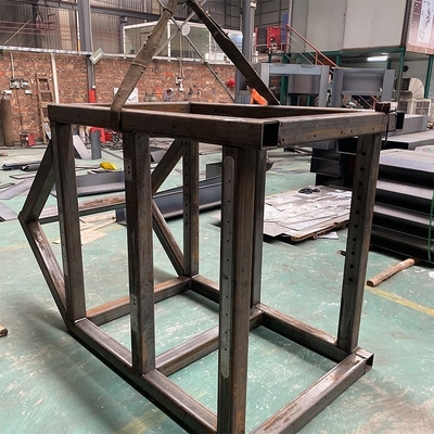 1000mm Konstruksi Rumah Rangka Baja Pengelasan Baja Kustom Besar 2100mm