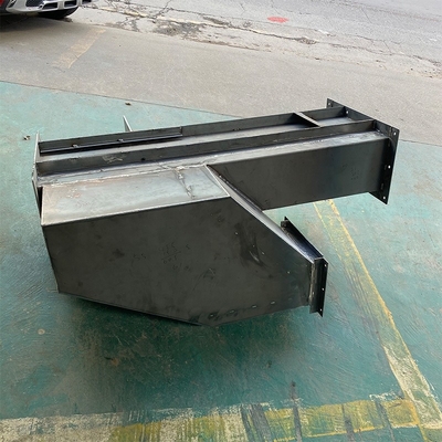 Tugas Berat 400mm Pengelasan Baja Kustom Dan Perakitan Fabrikasi Logam TUV