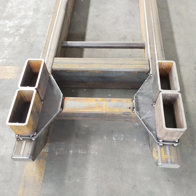 6000mm Lembar Tugas Berat Pengelasan Kustom Dan Fabrikasi Logam Struktur Baja Canai Panas