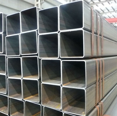 2mm Pipa Baja Persegi Panjang Galvanis Persegi Panjang Baja Berongga Tubing 12000mm