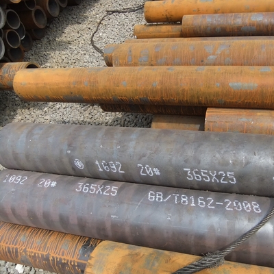 4000mm 16mm Round logam Tabung Pipe ST52 digulung panas Seamless Steel Hollow Rod