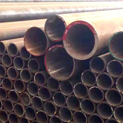 RoHS 45Mn2 ASTM Putaran Tabung Logam Pipa Baja Karbon DIN 50mm Baja Mulus