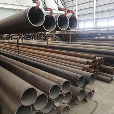 42CrMo Q235 Pipa Tabung Logam Bulat Berongga 6000mm Tabung Baja Berdinding Tebal