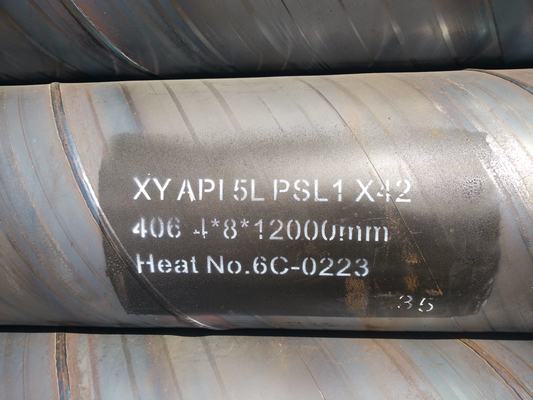 600mm Q235A Round logam Tabung Pipe Seamless 15m Spiral Carbon Steel Pipe Untuk Pipa