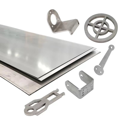 OEM CNC logam Bending Fabrikasi pemotongan laser besi tahan karat lembaran