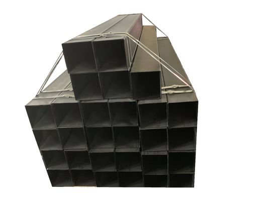 6000mm Pre Galvanized Square Rectangular Steel Pipe Hollow Metal Tube Laser Cutting